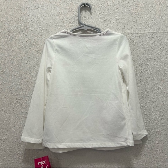 Cynthia Rowley Christmas Themed Sequin Girls Top NWT XS (4) - Picture 6 of 7